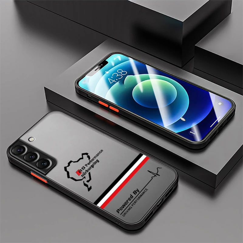 Sports Au-RS Power DI Soft Matte Phone Case - Enhanced Grip & Durability