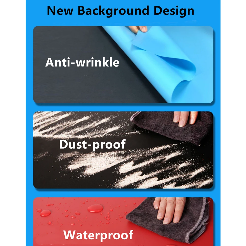 40*30cm Photo Studio Light Box Ring LED Photography Lightbox Photo Studio Shooting Tent Box Kit 6 Color Backdrop led photo lighting photo studio box photo studio light tent ring light