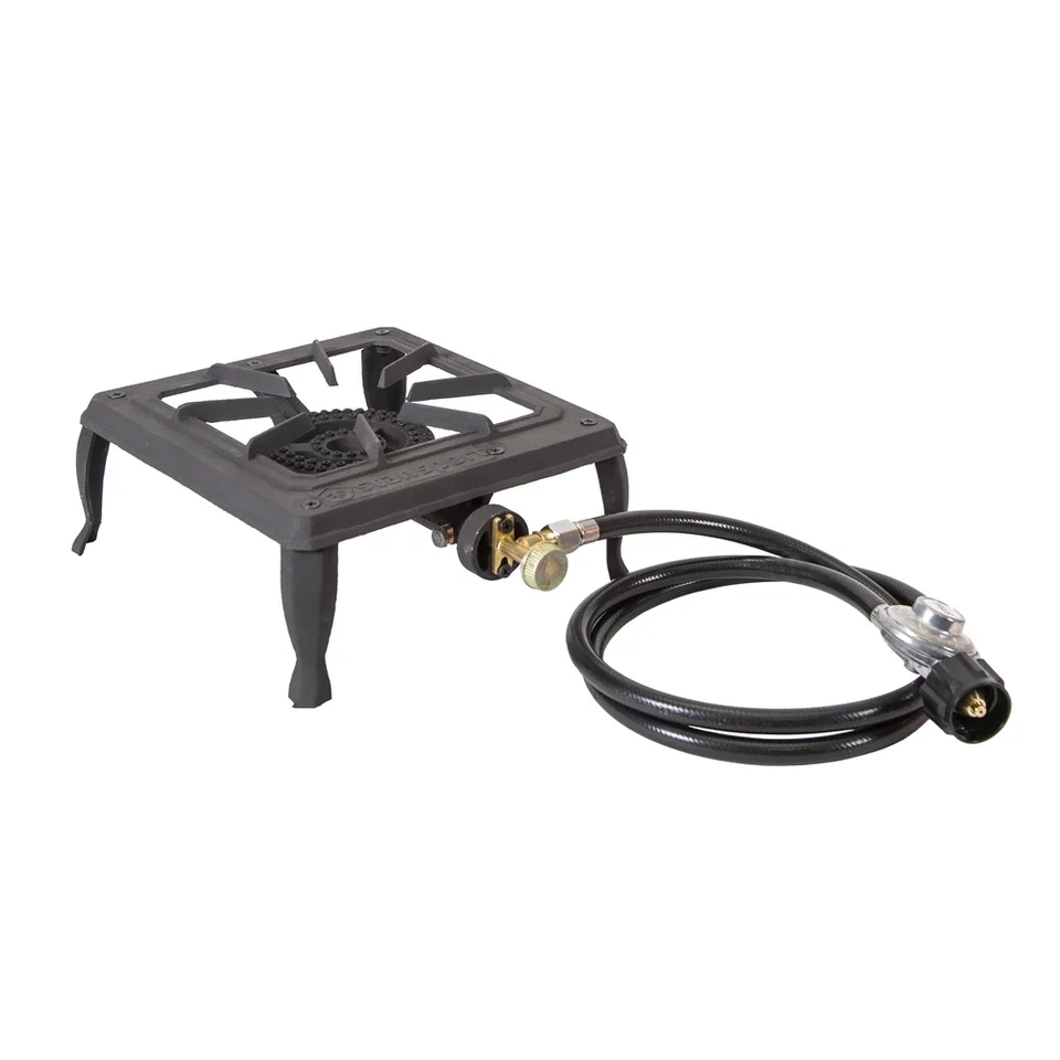 Portable Cast Iron Single Burner Outdoor Stove