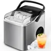 Countertop Ice Maker, 9 Cubes Ready in 6 Mins, 26lbs in 24Hrs, Portable Ice Machine with Self-Cleaning 1