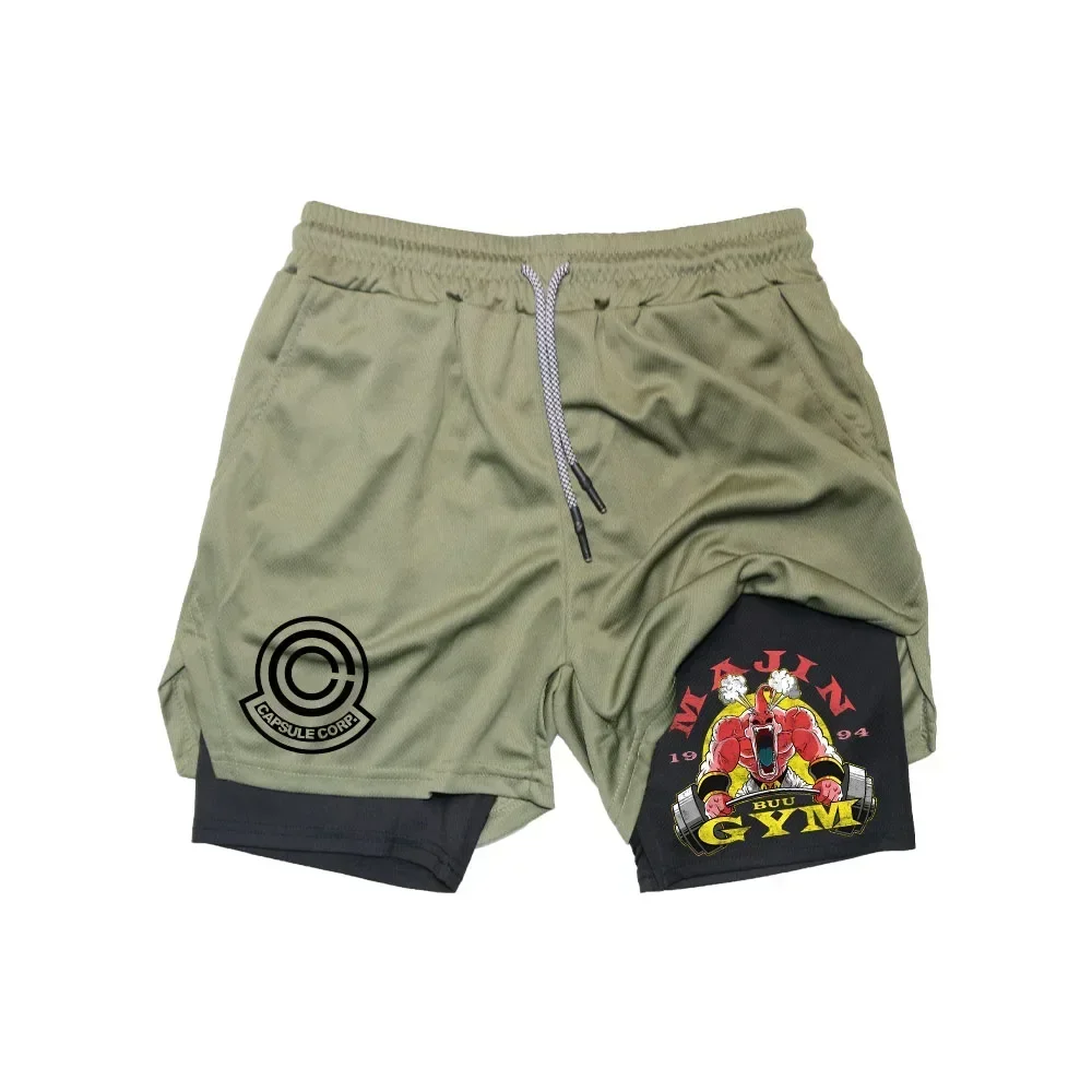 Anime Gym Men's and Women's Comics Printing Gym High Quality Fitness Running Pants Fashion and Leisure 4
