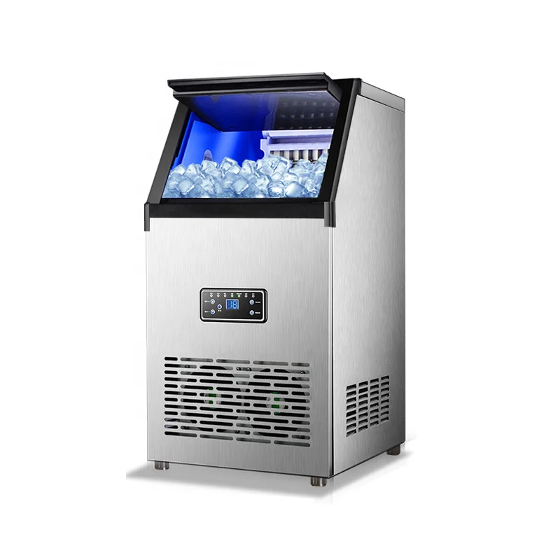 

Mini Ice Cube Maker 60kg/24h Ice Cube Making Machine Commercial Ice Cube Maker Making Machine