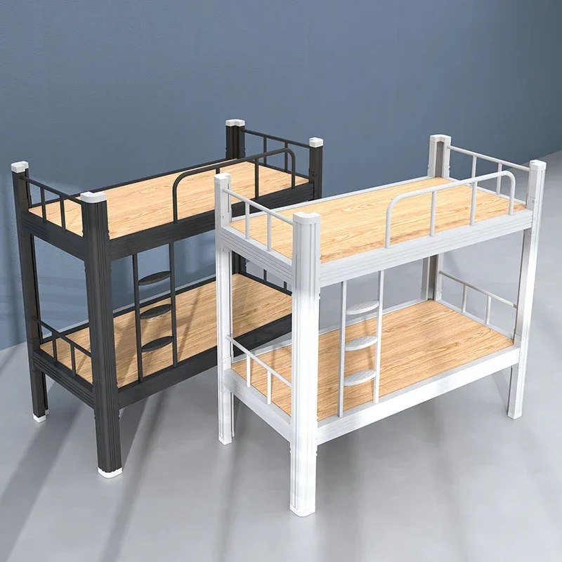 thumbnail image 1 of Camas Marcos de muebles Niños Loft Hostel Dormitorio King Bunk Plataforma Doble para escuelas Pink Boys Deck Bed Room, 1 of 3