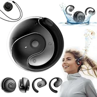 OWS Wireless Headphones Bluetooth Headset with Mics HiFi Stereo Sound Earphones Smart Touch Sports Waterproof Earbuds for phone 2
