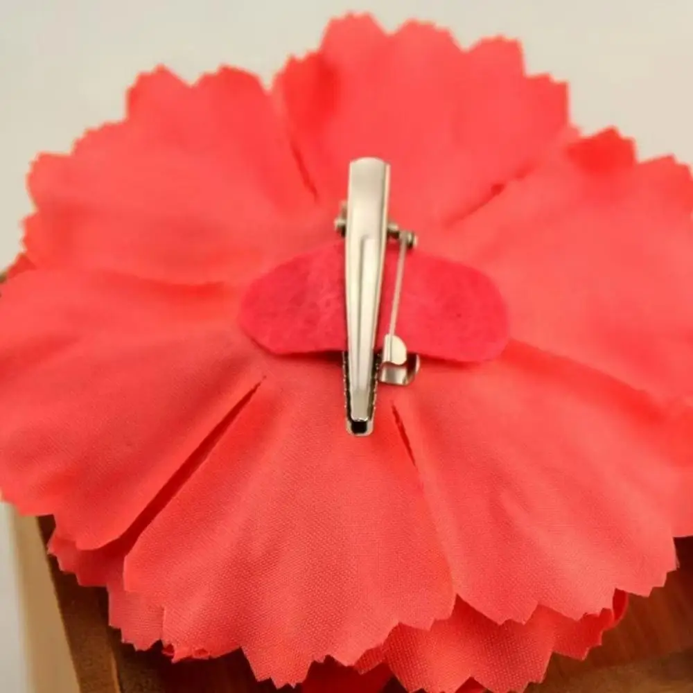 Holiday Hair Clip Peony Flower Design Beach Boho Straw Hat Accessory DIY Headband for Women