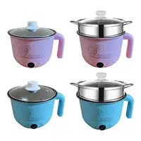 Electric Hot Pot Nonstick 1.8L Kitchen Cooking Appliances for Eggs Fry Ramen 1