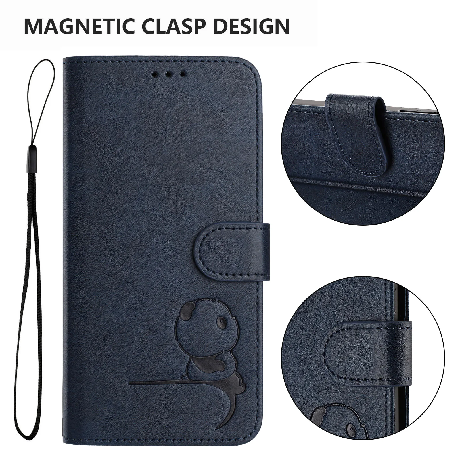Premium Anti-Theft Wallet Flip Leather Phone Case with Card Holder