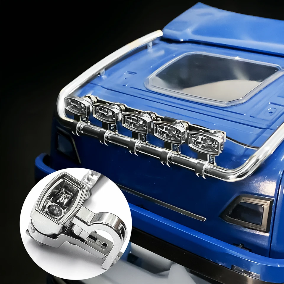 タミヤ スカニア 770S用MFC対応LED シミュレーションヘッドライト 770S LED 5V ヘッドライト照明システムランプ 1/14 タミヤ RC