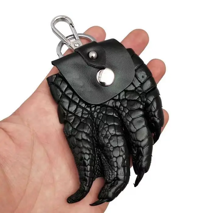 Claw Crocodile Leather Men's Key Chain Leisure Fashion Genuine Leather Key Ring 45