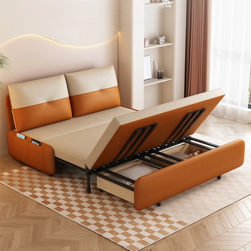 

Folding Two Seater Sofa Chair Unique Modern Simple Lazy Living Room Sofas Recliner Floor Lounge Woonkamer Banken Furniture Couch