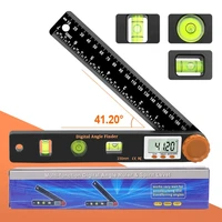 Digital Display Ruler 4-in-1 Folding-Metal Stationery Ruler General-Tool Protractor-Inclinometer for Building Decoration 1