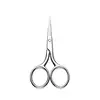 1Pc Stainless Steel Nose Hair Mini Small Scissors Eyelash Facial Hair Straight Round Tip for Eyebrows Nail Beard Manicure Makeup 5