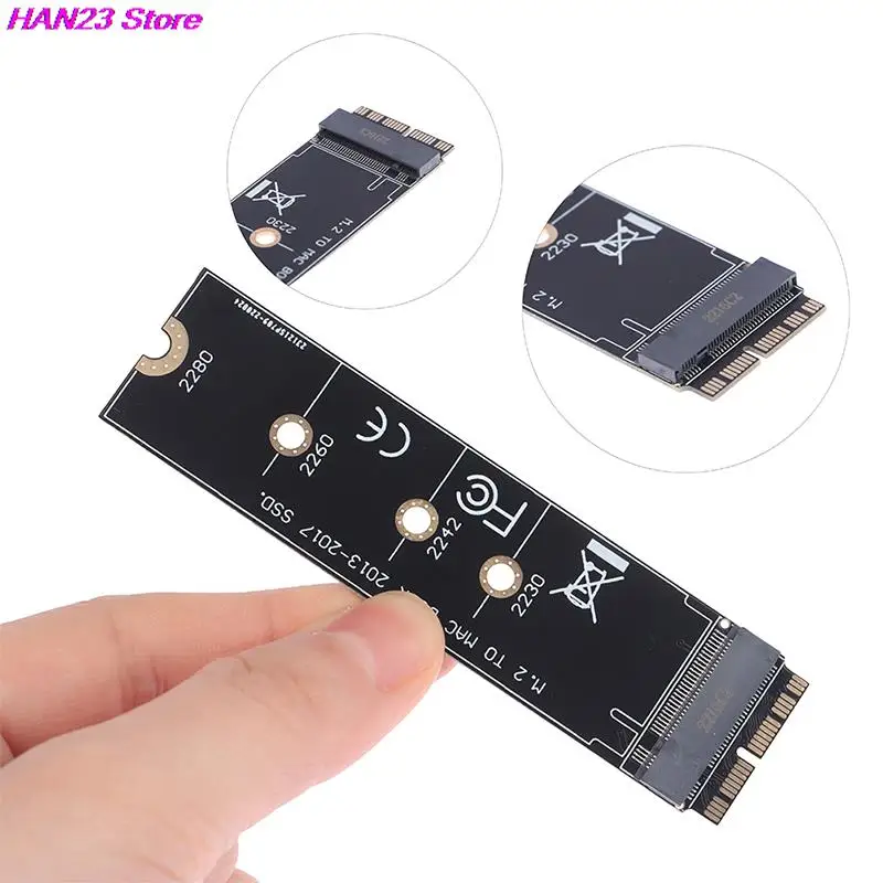 

1 x M2 SSD Adapter M.2 PCIE NVME SSD Converter Card For Macbook Air Pro 2013 2014 2015 2017 Year A1465 A1466 A1398 A1502 A1419