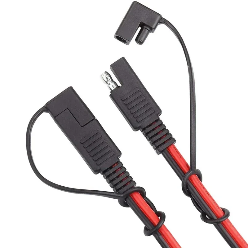 14 AWG 100CM Quick Disconnect Extension Cable Sae Power Connector SAE to SAE Heavy Duty Extension Cable With Dust Cap