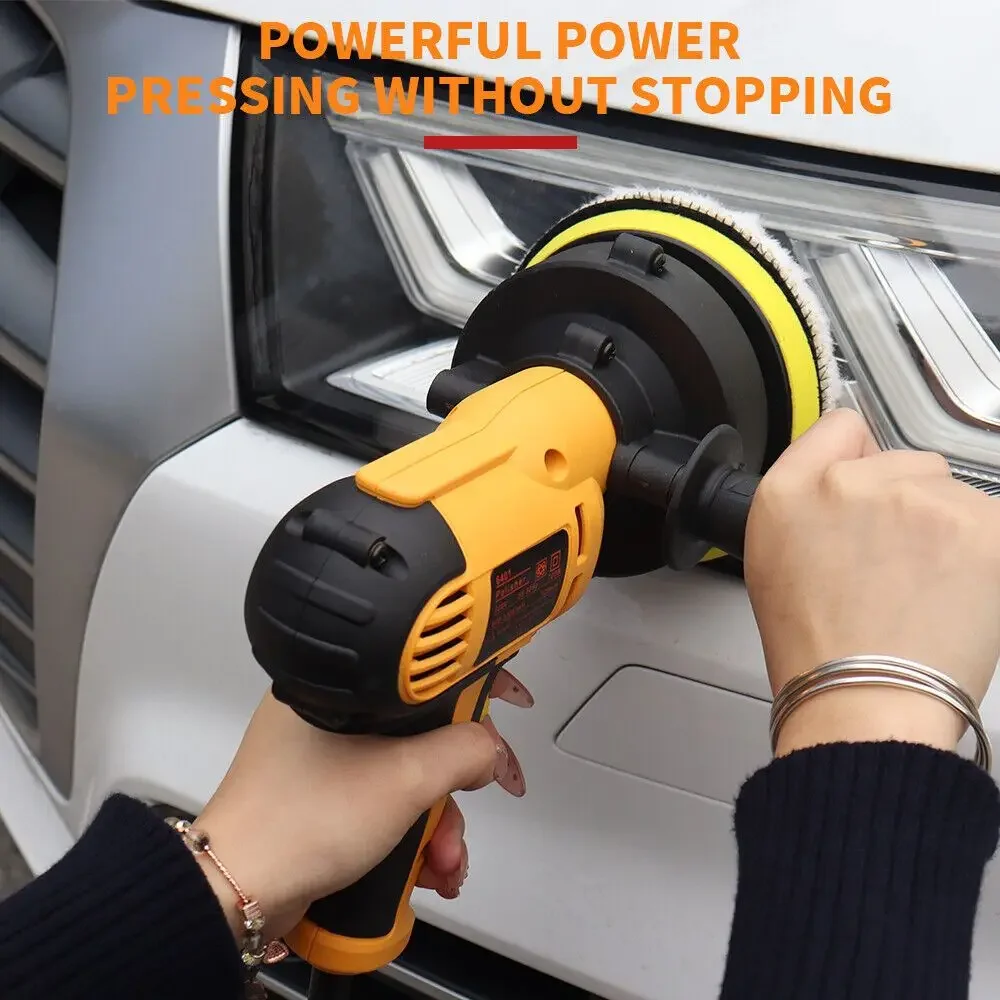 Car Polisher 5 Inch Electric Car Polisher Kit 700W Auto Buffer 600 3700RPM Variable Polishing Machine