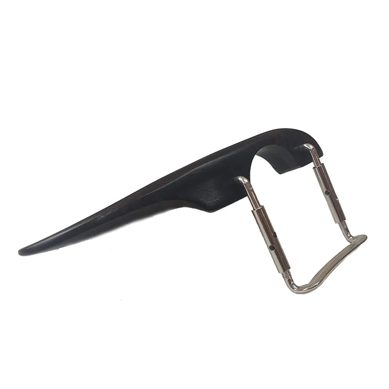 Violin chin rest accessories chin rest pads drag ebony drag screw Solid wood not stained, one-piece molding