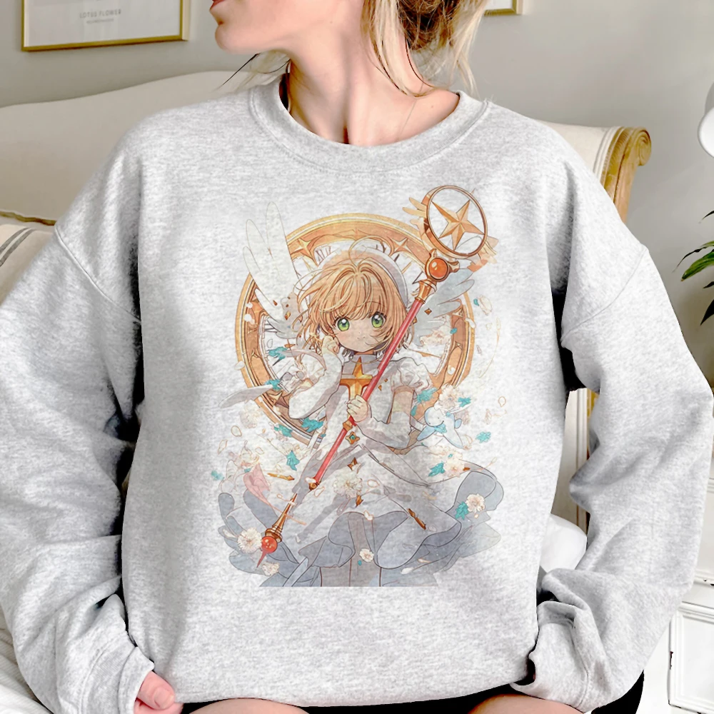 

Cardcaptor Sakura hoodies women streetwear Winter hoddies clothing female Fleece sweatshirts