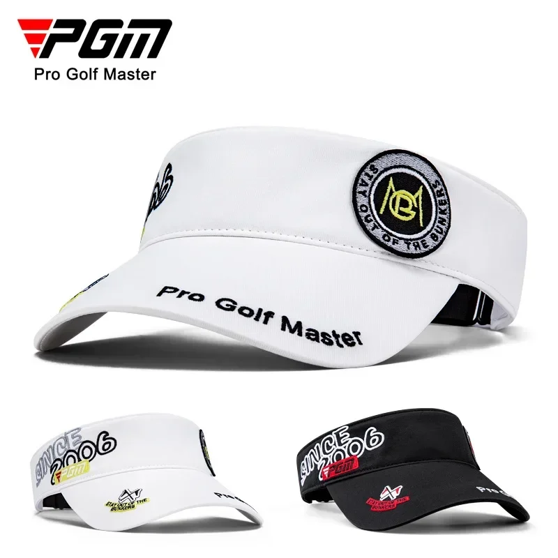 PGM MZ044 Golf Men's Headless Cap Breathable Quick Drying Tennis Hat Sunshade Sunscreen Fashion Embroidery