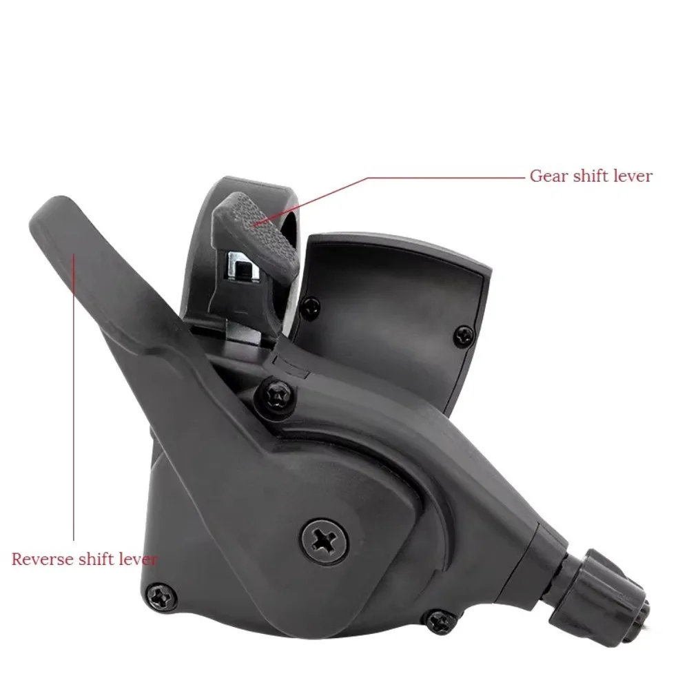 Universal Thumb Gear Shifter Lever for Mountain & Road Bikes, 7-11 Speed Compatible