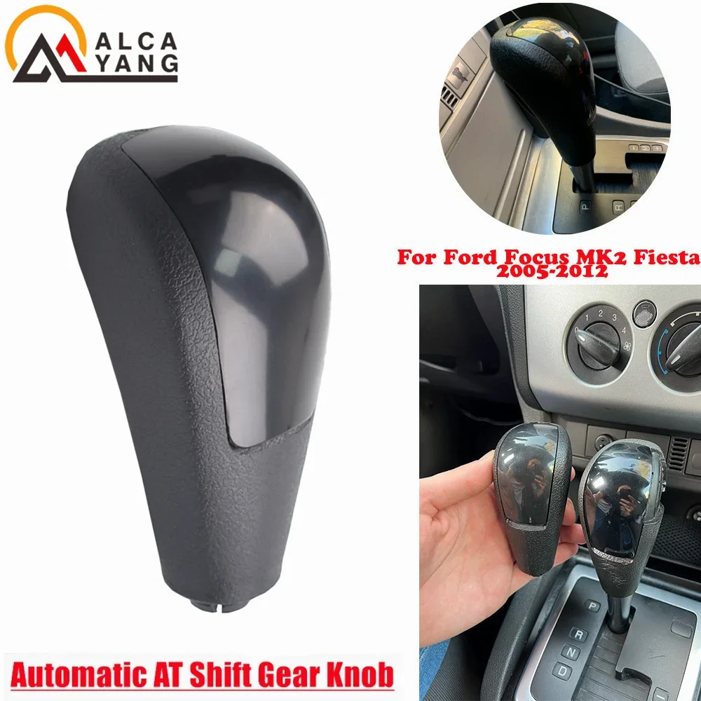 Shift Knob voor Ford KA,Metalen Versnellingspookknop Schakelpookknoppen Car Shift Lever Auto Styling Accessoires,Multi-colored-8.5cm