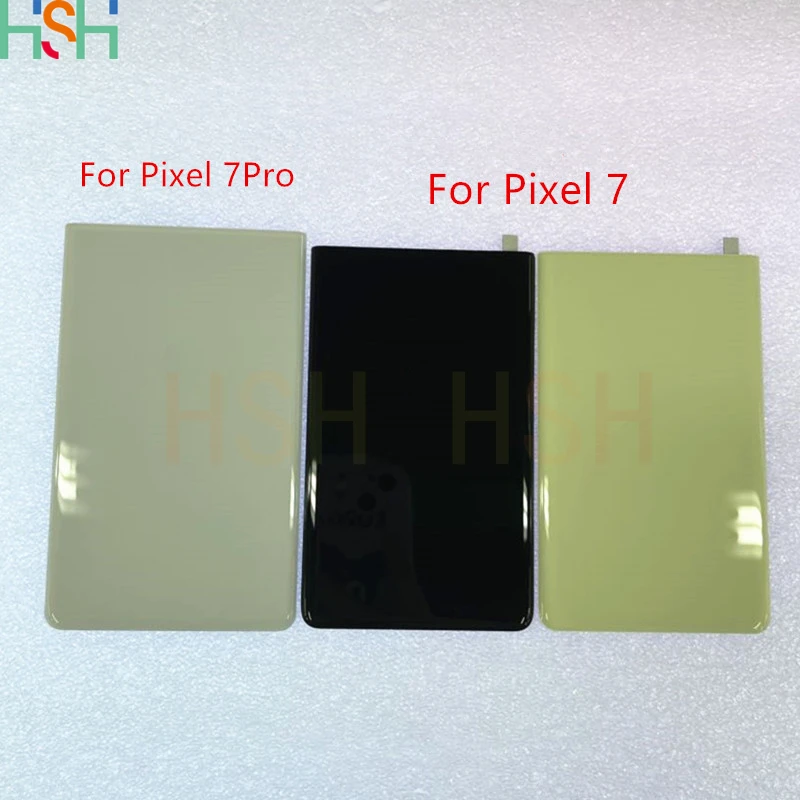 

Стеклянная крышка батарейного отсека для Google Pixel 7, задний корпус, задняя крышка для Google Pixel 7 Pro, задняя крышка батарейного отсека, запасные части