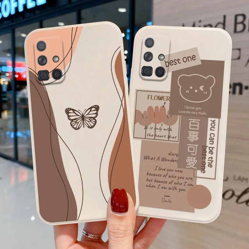 Custodia Astratta A54 Custodie Per Samsung S20 Fe Case Galaxy S22 S21 Ultra S20 S10 Plus Note 20 Ultra 10 Plus Pro 10 Lite S21 Fe