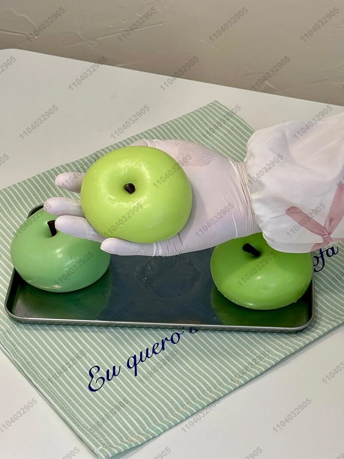 그린 애플 타바 스퀴시 빅 애플 피젯 토이 스퀴즈 토이 ASMR 재미있는 감각 장난감 스트레스 해소 성인 어린이 크리스마스 선물