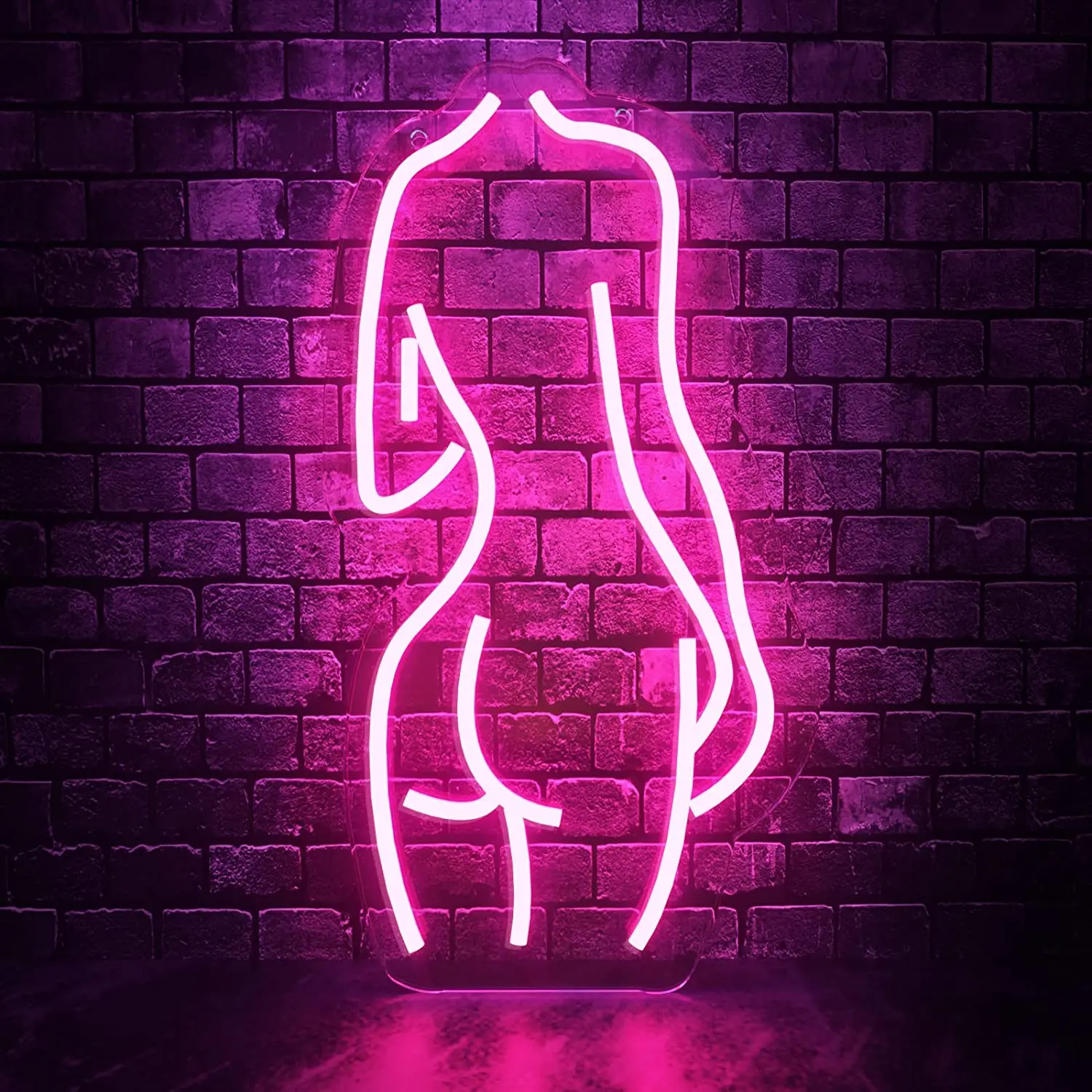 

Lady Back Neon Sign USB Powered for Bedroom Decor, LED Neon Light Dimmable for Pub Man Cave Wall Art