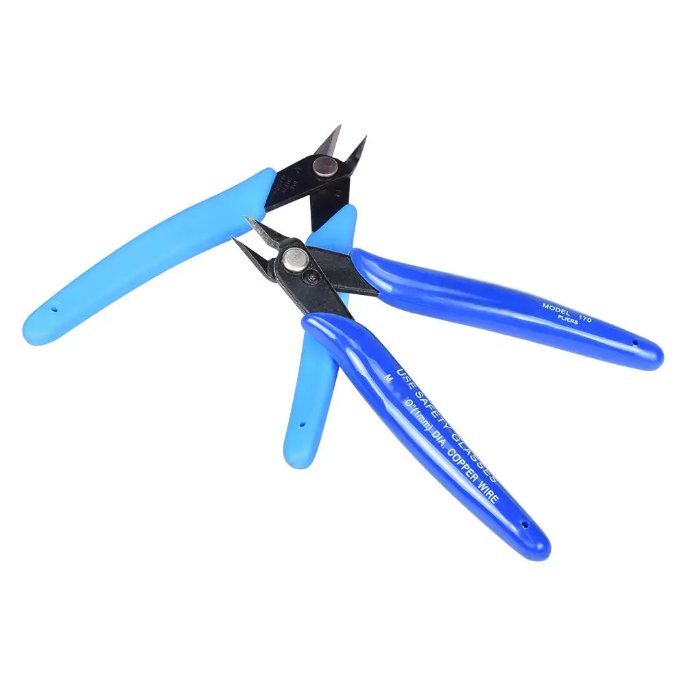 3D Printer Accessories Carbon Steel Diagonal Pliers Wire Cutters Electronic Repair Snips for Removing 3D Printing Supports - 6