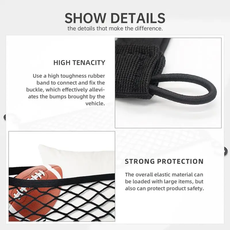 

Универсальная эластичная сетка для хранения груза, 70x35 см