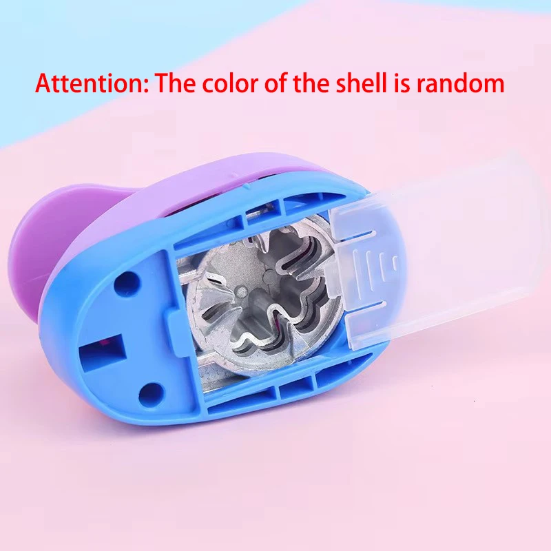 DIY Paper Cut Eva Foam Maker Puncher Scrapbooking Labor Saving For Kid Hole Punch Embossing 5*3*4.5cm