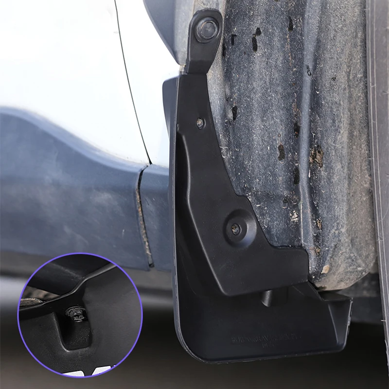 토요타 RAV4 XA50 2019 2020 2021 2022 2023 2024 2025 하이브리드 차량용 머드플랩 펜더 머드 가드 스플래시 플랩 머드가드 액세서리