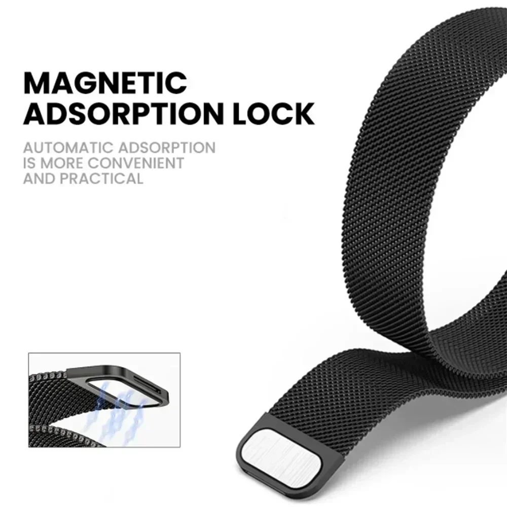 Elegant Milanese Loop Strap - Premium Smart Band Bracelet & Smartwatch Accessory