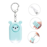 Personal Self Defense Alarm 130db Self Defense Siren Safety Alarm For Women Girl Personal Keychain Alarm With lighting 6