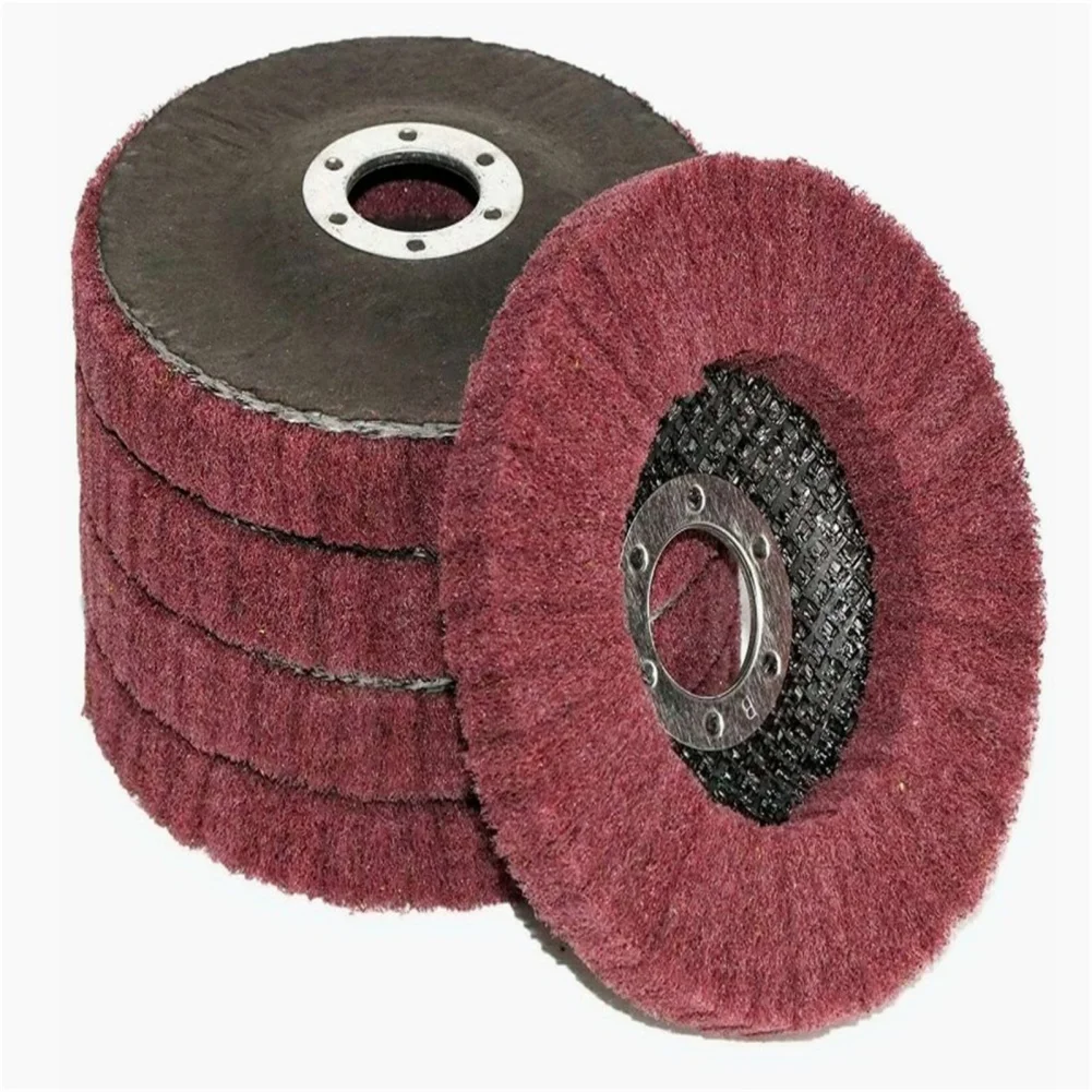 

5pcs Polishing Wheel Kit Open Mesh Structure Buffing Polishing Wheels Grinding Accessories For Rotary Tools