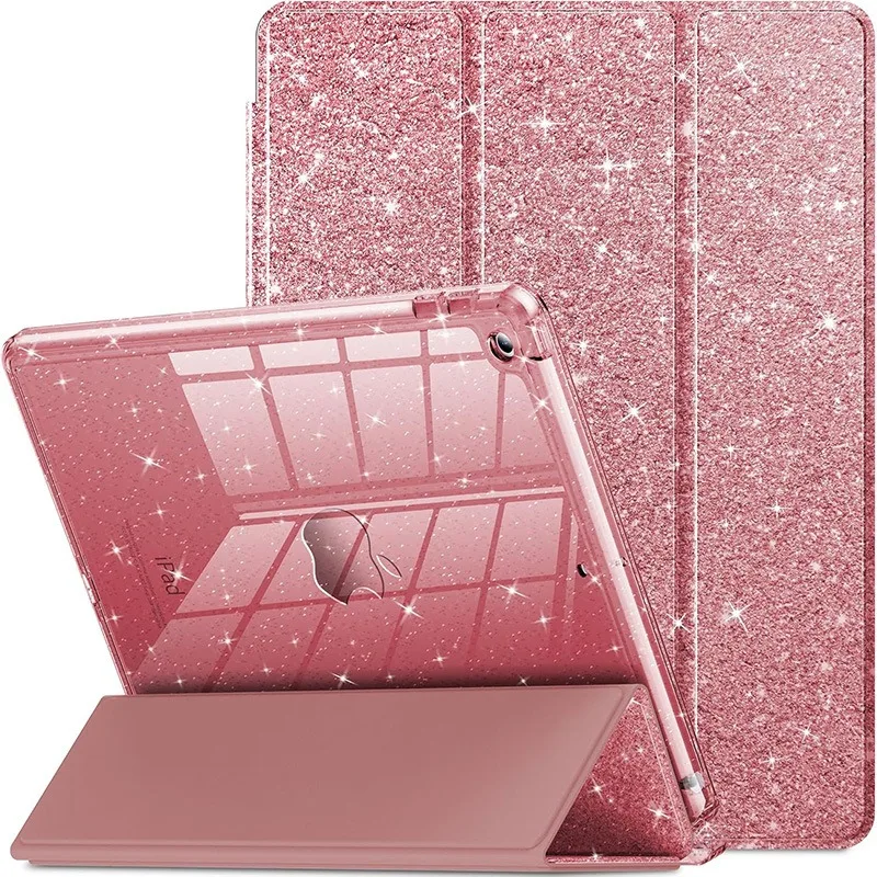 Sparkly Shiny Clear Pencil Holder Case