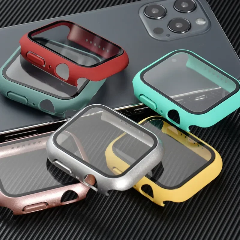 Premium Tempered Glass Screen Protector and Protective Case