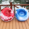 1PC Snow Sledge Inflatable Ski Ring PVC Sledding Tube Thicken Snow Tubing Winter Snow Tube with Handle Skiing Accessories 6