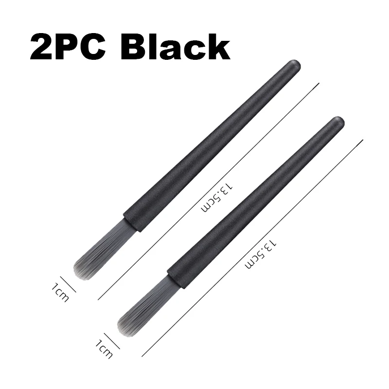 Coffee Grinder Cleaning Brush Set with ABS/Wooden Handle - Effective Espresso and Coffee Residue Remover