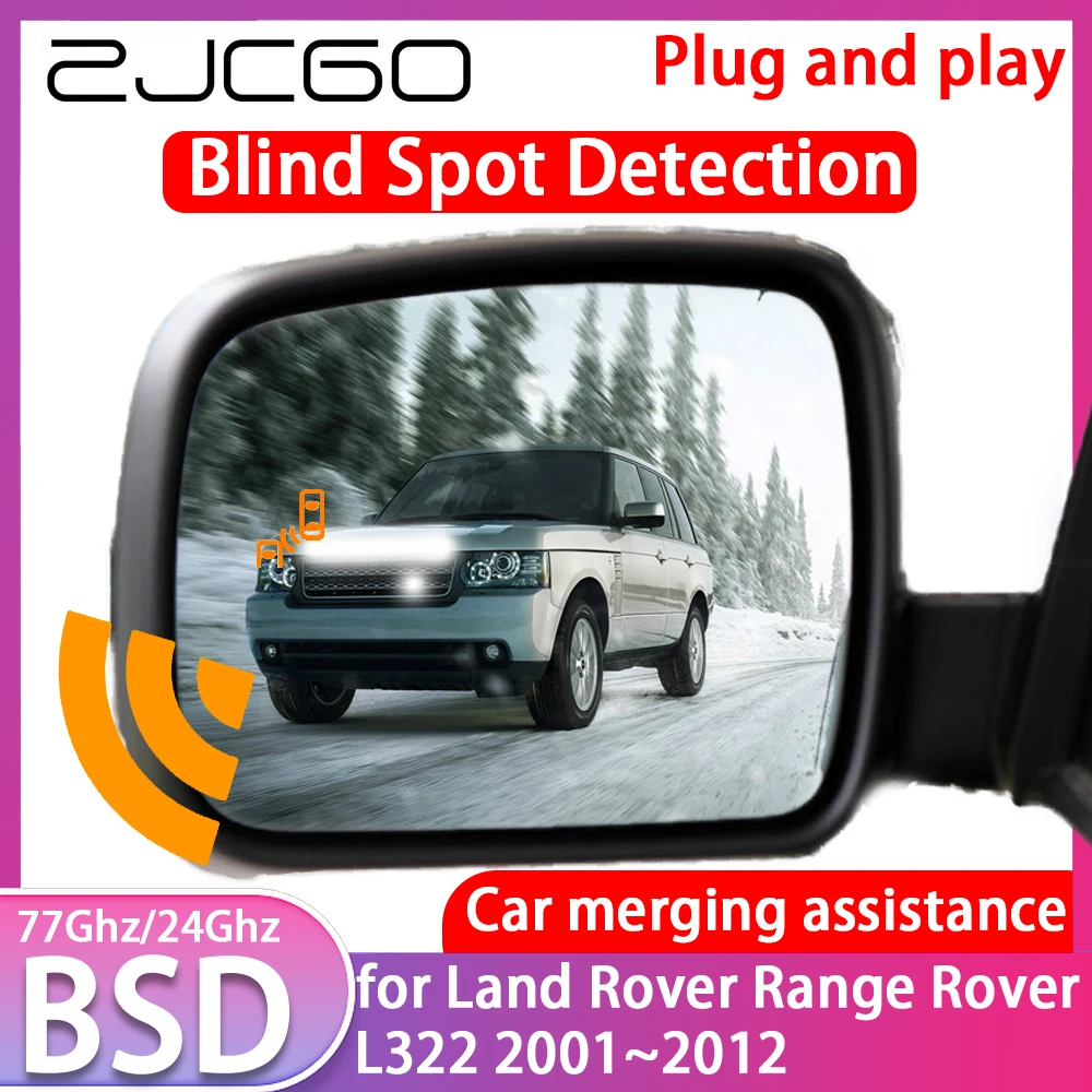 ZJCGO for Land Rover Range Rover L322 2001~2012 Blind Spot Detection Car BSD BSA BSM System Driving Warning Radar Alert Mirror