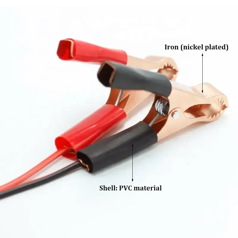 12V Car Accessories 50A Female Batteries Socket Plug Car Battery Terminal Clamp Clip Cigarette Lighter Power Socket Adaptor