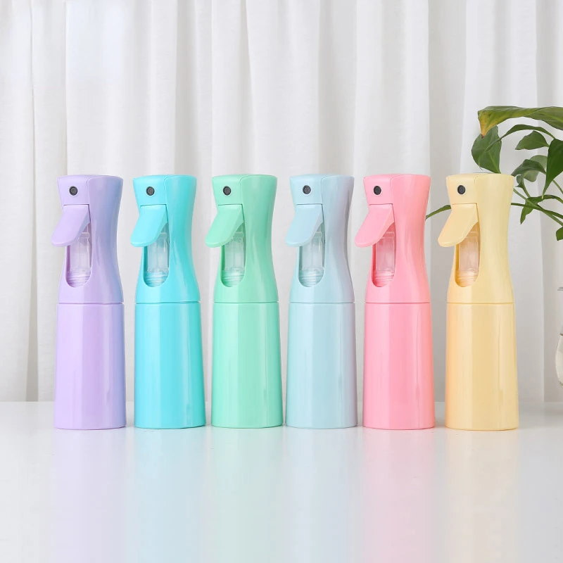 Wholesale200ml 300ml 500ml Hairdressing High Pressure Spray Bottle Continuous Sprayer Hairdressing Tools Refillable Watering Can
