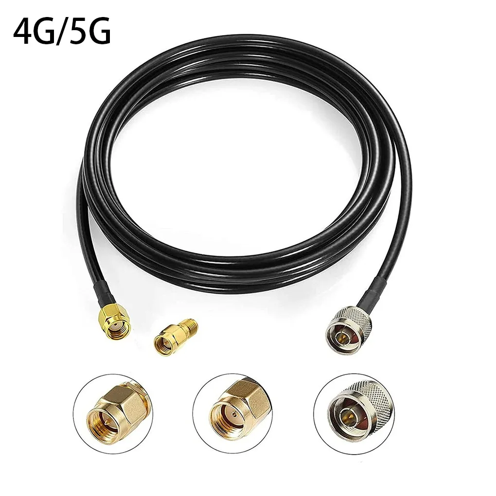 best bobcat antenna RG58 Helium Miner Antenna Extension Cable RP-SMA Male To N-Type Male  For RAK Nebra Bobcat Helium Hotspot HNT Miner Antenna the best communication antenna