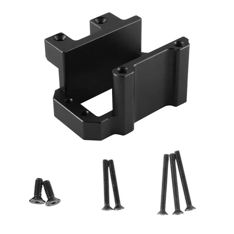 Base Servo Per Montaggio Su Servo In Metallo Per 1/8 Traxxas Sledge 95076-4 Rc Car Upgrade Accessori Per Parti, Nero