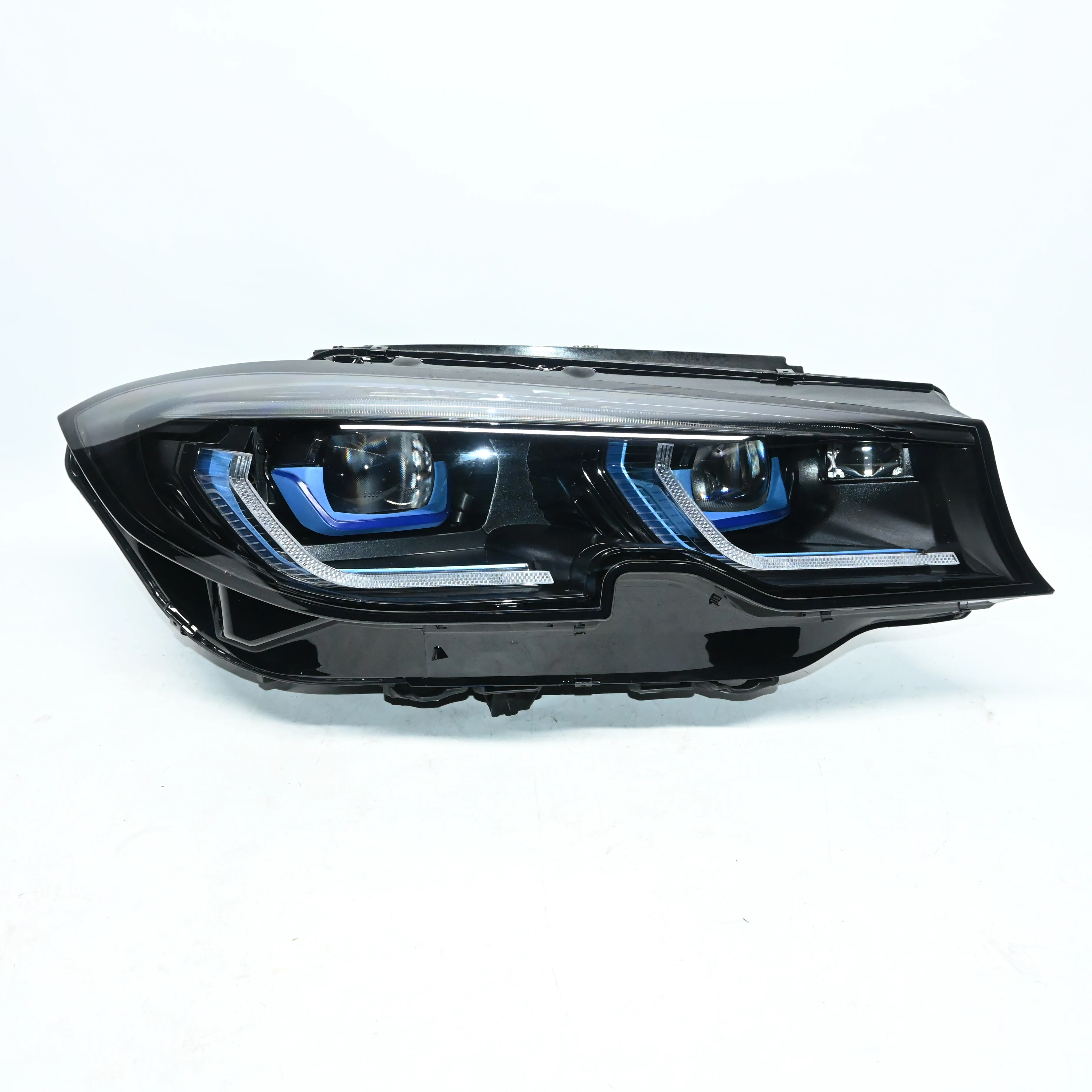 G20 Modified Laser Headlight Shadow Line Black For BMW 3 Series G28 LED Original Upgrade to Version