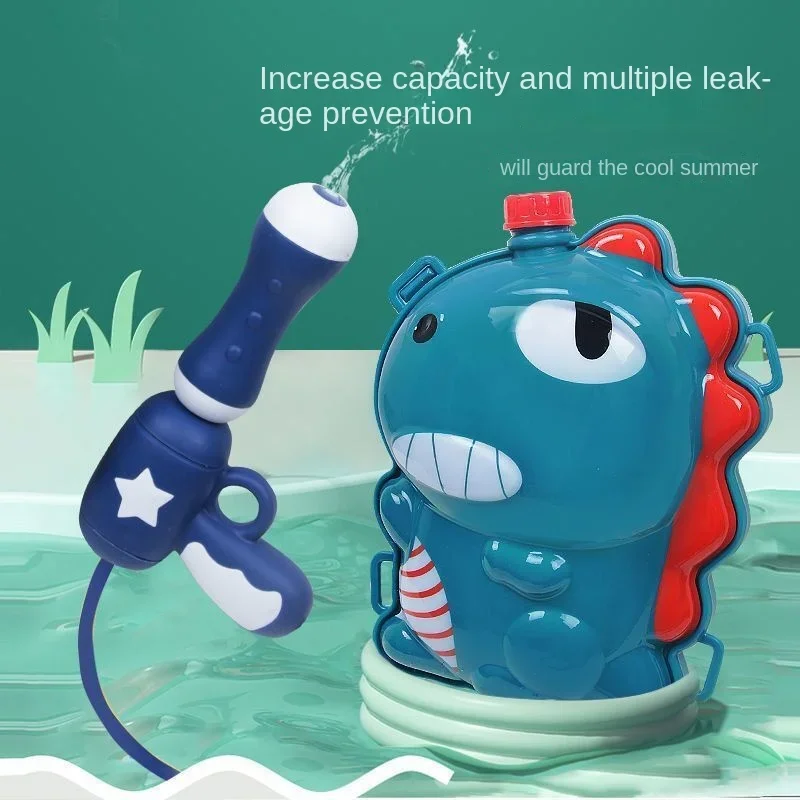 New Summer Water Guns Outdoor Beach Toys Pool Party Water War Backpack Spray Gun Cute Animal Kids Gun Toys Gifts