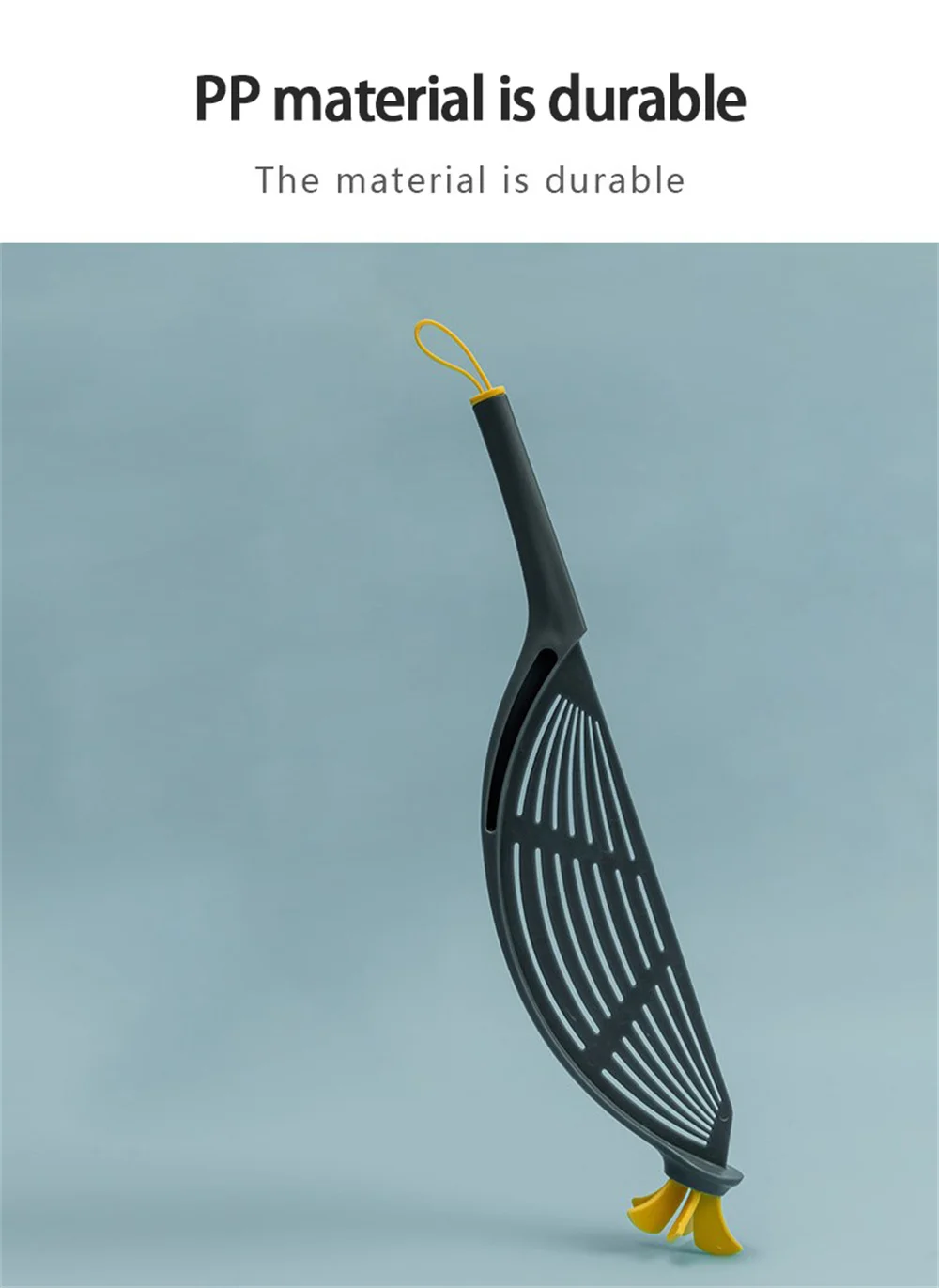 Description Picture 6 of itemDraining Tool Pot Strainer Pan Drainer Wash Rice For Home Kitchen Easy Draining Pan Strainer Plastic Pasta Spaghetti Practical