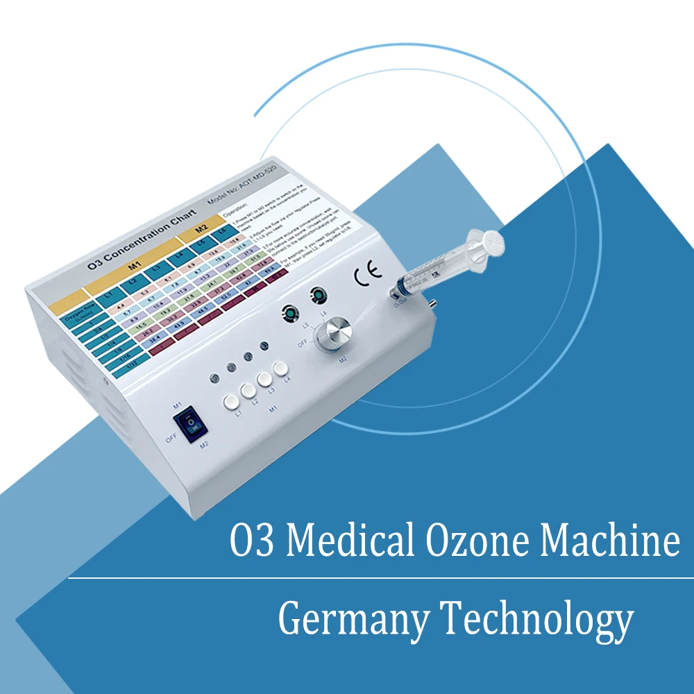 

German Tech Quartz tube Medical Ozone Generator O3 Blood Treatment Available