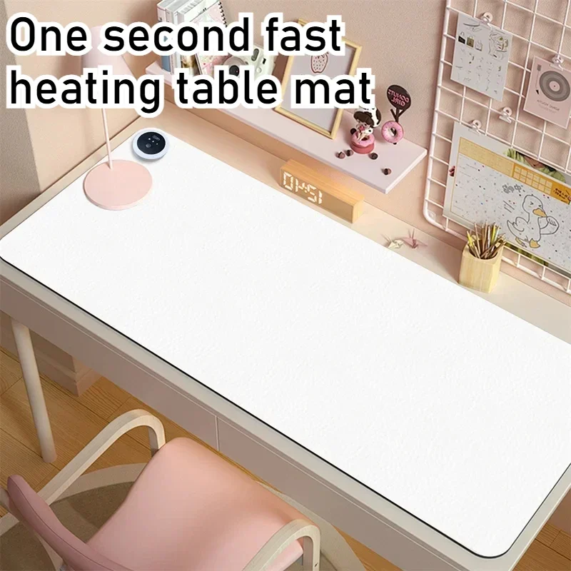Heating Mouse Pad Warm Desk Pad Winter Office Heating Constant Temperature Heating Mouse Pad Office Student Desk Pad Fun Gift