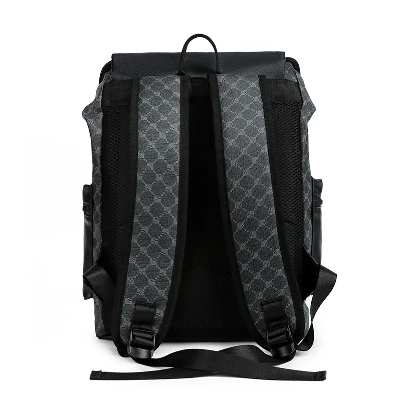 School Backpack PU Leather Shark-inspired Design For Students and Travelers